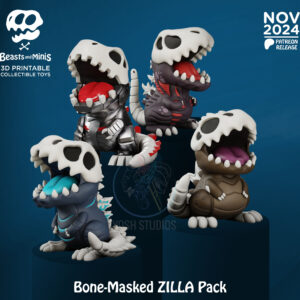 Bone-Masked Zilla Pack