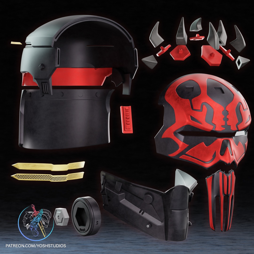 Spotlight: The High Arch Shadow Darth Maul — A Bold 3D-Printed Sith Display Piece