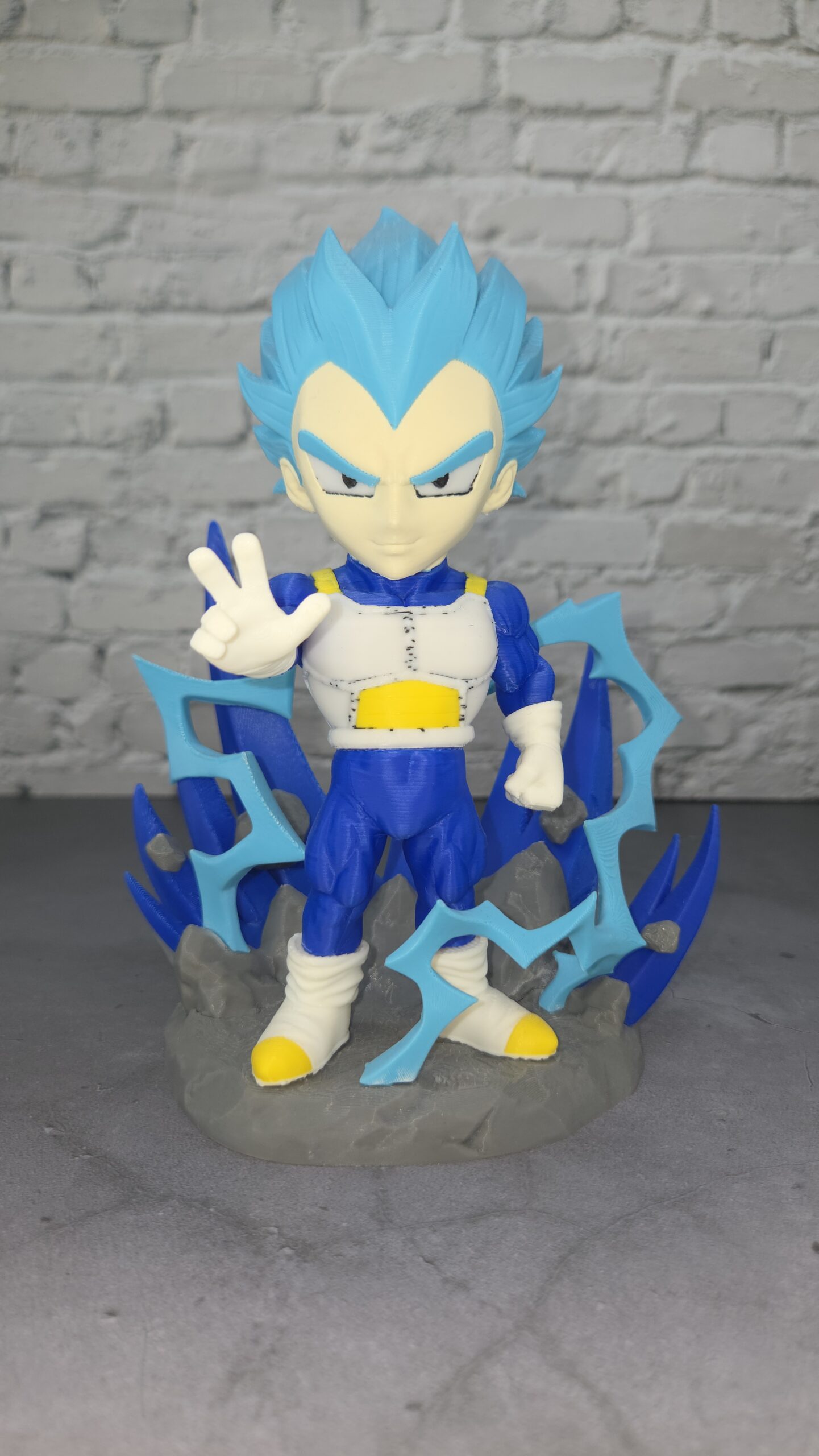 Spotlight: The Super Saiyan Blue Vegeta Figurine — A Pre-Coloured Dragon Ball Collectible